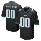 MyBoyd Custom P.Eagles Black Home Game Any Name & Numbers Stitched Jerseys