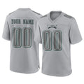 MyBoyd Custom P.Eagles Gray Atmosphere Fashion Home Game Any Name & Numbers Stitched Jerseys
