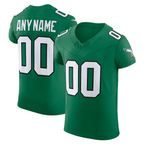 MyBoyd Custom P.Eagles Kelly Green 2nd Alternate Vapor F.U.S.E. Elite Stitched Jerseys