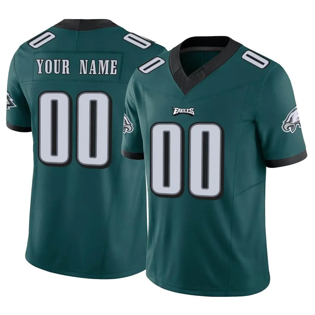 MyBoyd Custom P.Eagles Team Color Green Limited Vapor F.U.S.E. Home Game Any Name & Numbers Stitched Jerseys