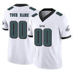 MyBoyd Custom P.Eagles White Limited Vapor F.U.S.E. Home Game Any Name & Numbers Stitched Jerseys