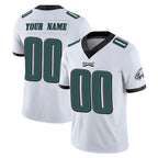 MyBoyd Custom P.Eagles White Limited Vapor Untouchable Home Game Any Name & Numbers Stitched Jerseys