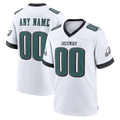 MyBoyd Custom P.Eagles White White Game Stitched Jerseys