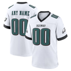MyBoyd Custom P.Eagles White White Game Stitched Jerseys