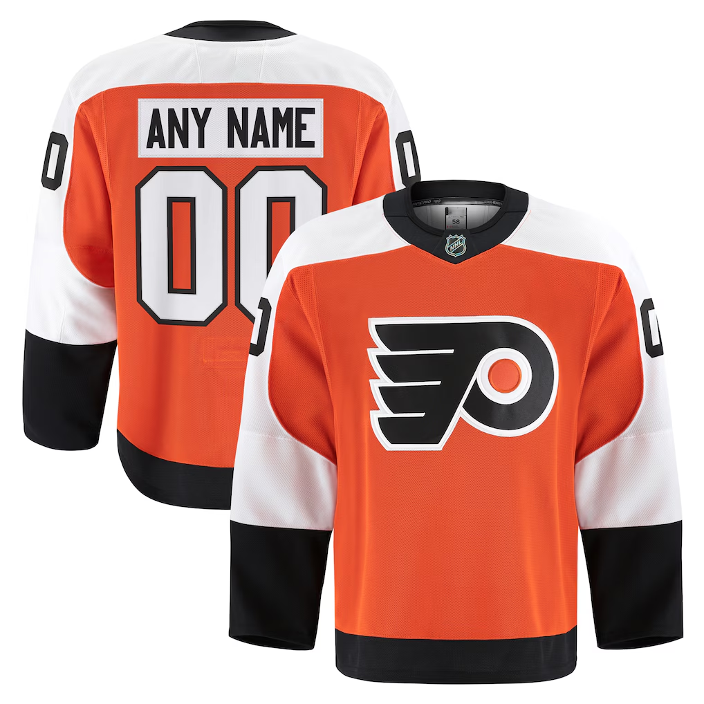 MyBoyd Custom P.Flyers Orange Home Authentic Pro Jerseys