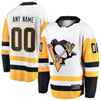 MyBoyd Custom P.Penguins White Away Breakaway Jerseys