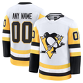 MyBoyd Custom P.Penguins White Away Premium Jerseys