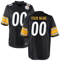 MyBoyd Custom P.Steelers Black Game Stitched Jerseys