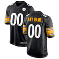 MyBoyd Custom P.Steelers Black Home Game Stitched Jerseys