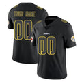 MyBoyd Custom P.Steelers Black Impact Limited Home Game Any Name & Numbers Stitched Jerseys
