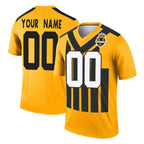 MyBoyd Custom P.Steelers Gold Legend Limited 1933 Throwback Performance Home Game Any Name & Numbers Stitched Jerseys