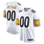 MyBoyd Custom P.Steelers White Home Game Stitched Jerseys