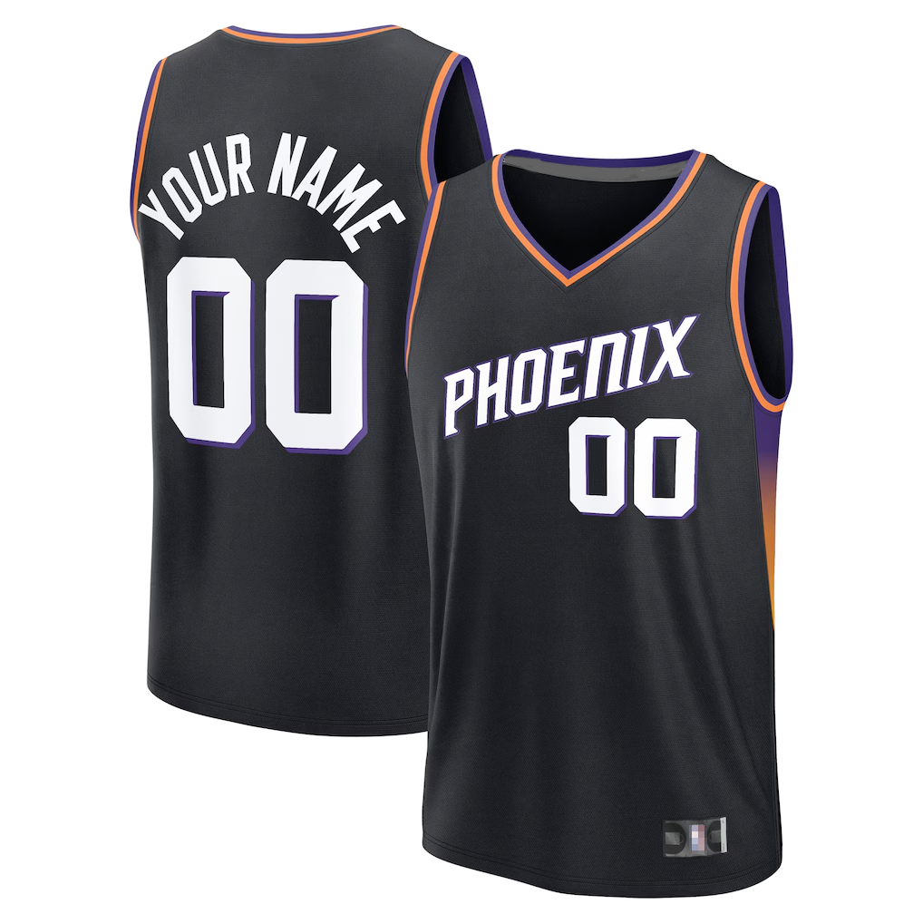 MyBoyd Custom P.Suns White Fast Break Stitched Jerseys - Association Edition