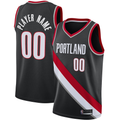 MyBoyd Custom PT.Blazers Black 202021 Swingman Stitched Jerseys- Icon Edition