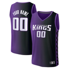 MyBoyd Custom S.Kings Purple Fast Break Replica Stitched Jerseys - Statement Edition