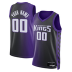 MyBoyd Custom S.Kings Purple Swingman Stitched Jerseys - Statement Edition