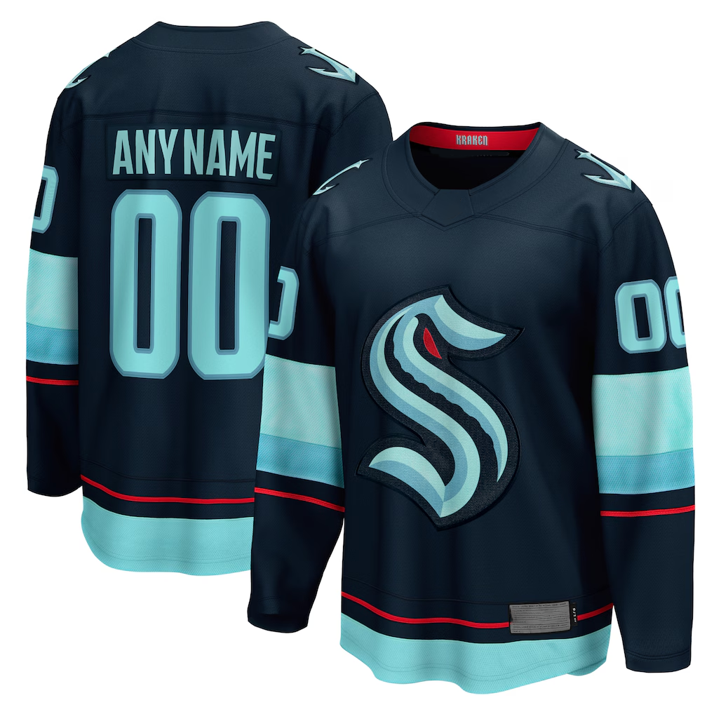 MyBoyd Custom S.Kraken Deep Sea Blue Home Breakaway Jerseys
