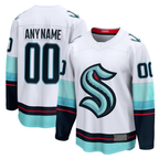 MyBoyd Custom S.Kraken White Away Breakaway Jerseys