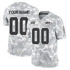 MyBoyd Custom S.Seahawks Arctic Camo Limited Salute To Service Home Game Any Name & Numbers Stitched Jerseys