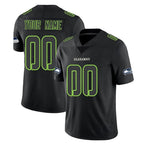 MyBoyd Custom S.Seahawks Black Impact Limited Home Game Any Name & Numbers Stitched Jerseys