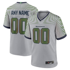 MyBoyd Custom S.Seahawks Gray 2025 Rivalries Collection Game Stitched Jerseys