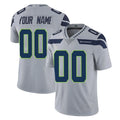 MyBoyd Custom S.Seahawks Gray Limited Vapor Untouchable Home Game Any Name & Numbers Stitched Jerseys