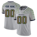 MyBoyd Custom S.Seahawks Grey Limited 2025 Rivalries Collection Home Game Any Name & Numbers Stitched Jerseys