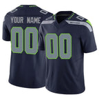 MyBoyd Custom S.Seahawks Navy Limited Vapor F.U.S.E. Home Game Any Name & Numbers Stitched Jerseys