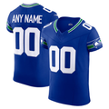 MyBoyd Custom S.Seahawks  Royal Alternate Vapor F.U.S.E. Elite Stitched Jerseys