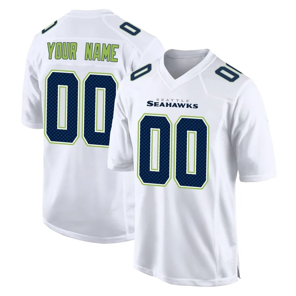 MyBoyd Custom S.Seahawks Green Home Game Any Name & Numbers Stitched Jerseys