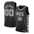 MyBoyd Custom SA.Spurs Black 202223 Swingman Stitched Jerseys - Statement Edition