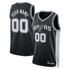 MyBoyd Custom SA.Spurs Black Fast Break Replica Stitched Stitched Jerseys - Icon Edition