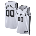 MyBoyd Custom SA.SpursWhite Swingman Stitched Jerseys- Association Edition