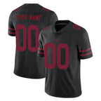 MyBoyd Custom SF.49ers Black Alternate Limited Vapor Untouchable Home Game Any Name & Numbers Stitched Jerseys
