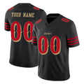 MyBoyd Custom SF.49ers Black Limited Rivalries Collection Home Game Any Name & Numbers Stitched Jerseys
