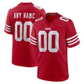 MyBoyd Custom SF.49ers Red Game Home Any Name & Numbers Stitched Jerseys