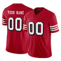 MyBoyd Custom SF.49ers Red Limited Alternate Vapor F.U.S.E. Home Game Any Name & Numbers Stitched Jerseys