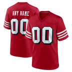 MyBoyd Custom SF.49ers Red Limited Alternate Vapor Home Game Any Name & Numbers Stitched Jerseys