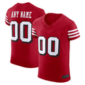 MyBoyd Custom SF.49ers Scarlet Alternate Vapor F.U.S.E. Elite Stitched Jerseys