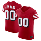 MyBoyd Custom SF.49ers Scarlet Alternate Vapor F.U.S.E. Elite Stitched Jerseys