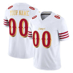 MyBoyd Custom SF.49ers White 2025 Rivalries Collection Game Limited Any Name & Numbers Stitched Jerseys
