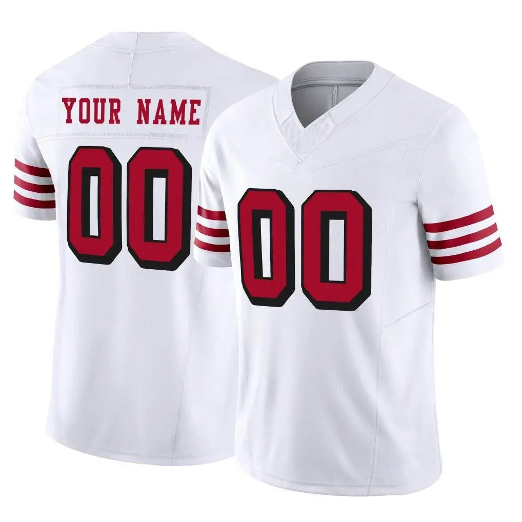 MyBoyd Custom SF.49ers White Limited Alternate Vapor F.U.S.E. Home Game Any Name & Numbers Stitched Jerseys