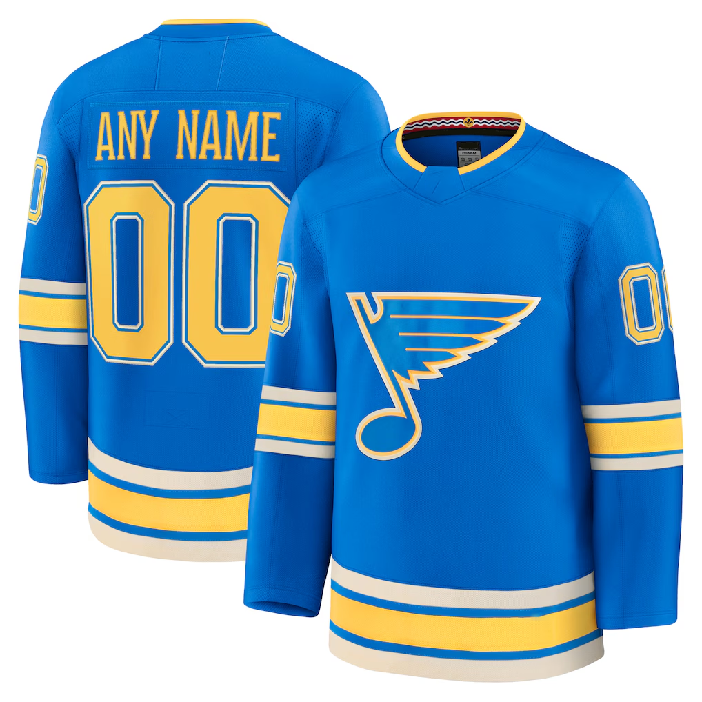 MyBoyd Custom SL.Blues Blue Alternate Premium Jerseys