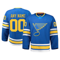 MyBoyd Custom SL.Blues Blue Home Authentic Pro Jerseys