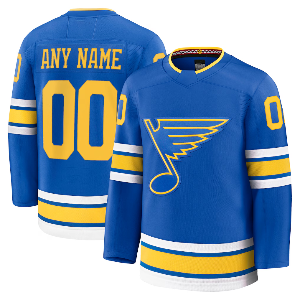 MyBoyd Custom SL.Blues Blue Home Premium Jerseys
