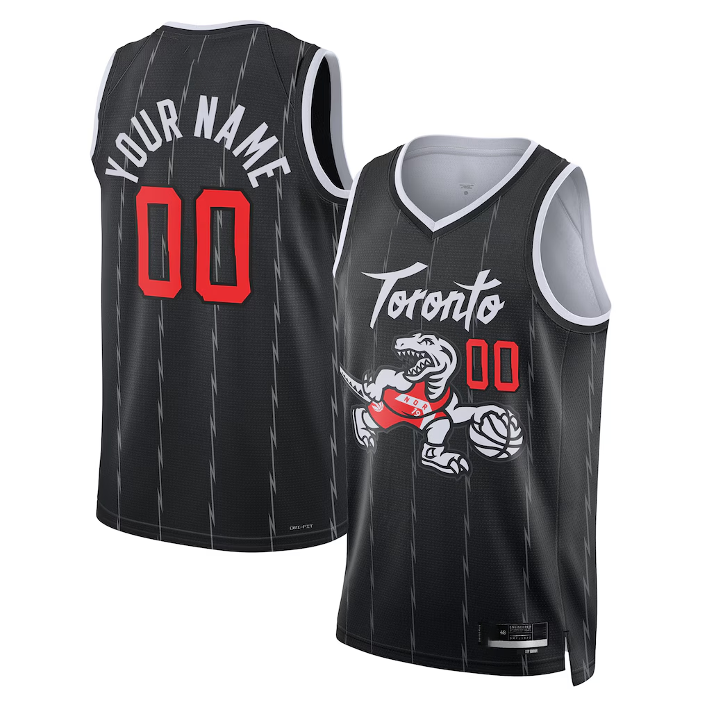 MyBoyd Custom T.Raptors Black 202526 City Edition Swingman Jerseys