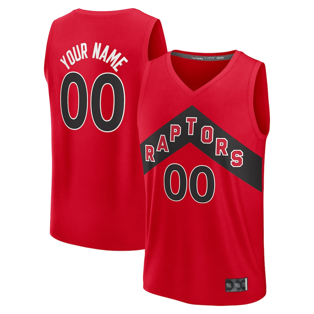 MyBoyd Custom T.Raptors Red Fast Break Jerseys - Icon Edition