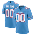 MyBoyd Custom T.Titans Light Blue Game Stitched Jerseys