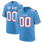 MyBoyd Custom T.Titans Light Blue Game Stitched Jerseys