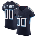 MyBoyd Custom T.Titans Navy Vapor F.U.S.E. Elite Stitched Jerseys
